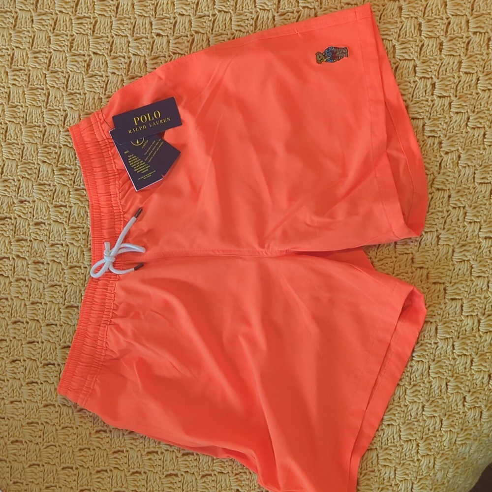 Traveler Polo Bear Swim Trunk men's large